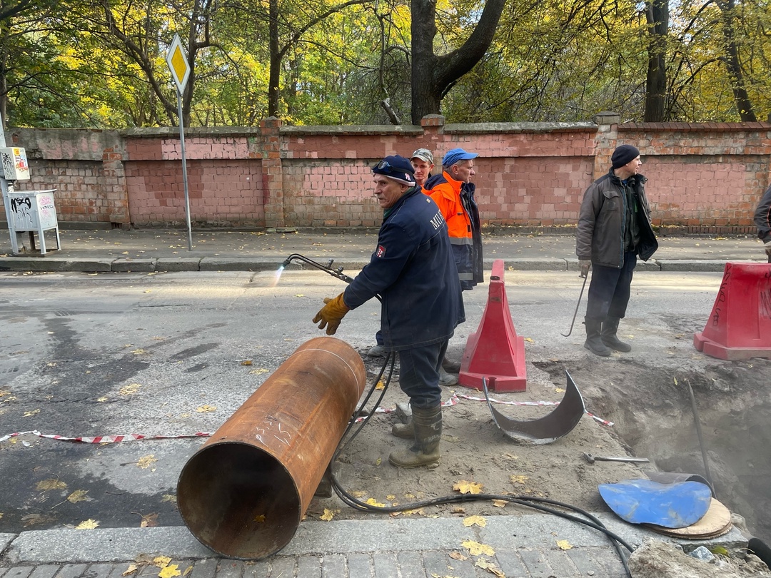 Ликвидирована крупная утечка в центре Калининграда